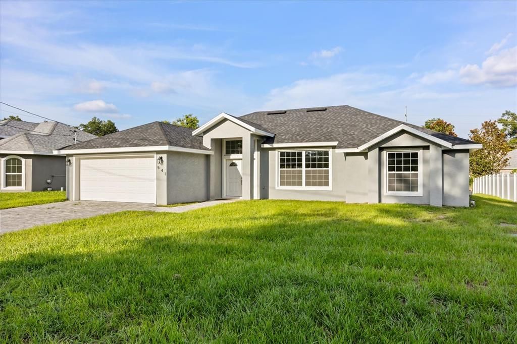Attached, Backyard, Exterior, Facade, Ranch