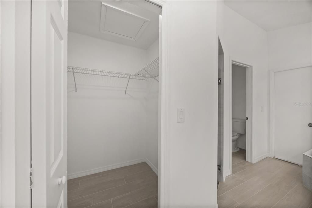 Interior, Walk-in Closets, Wood Texture Flooring