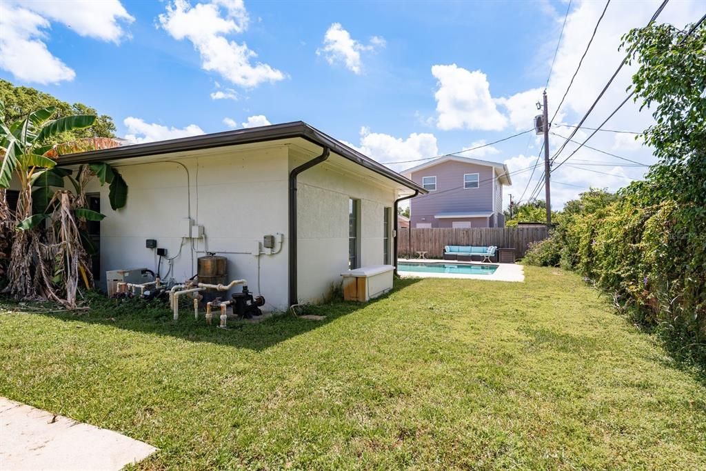Backyard, Exterior, Pool