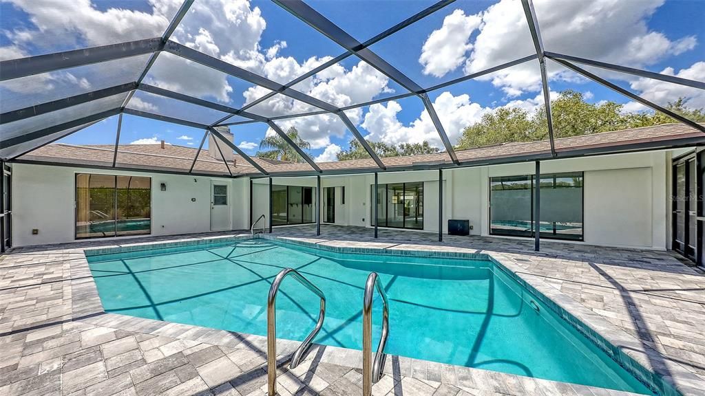 Glass Ceilings, Interior, Pool, Sun Room