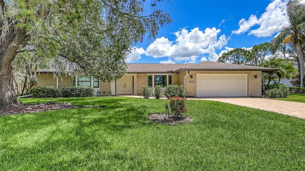 Attached, Backyard, Exterior, Facade, Ranch