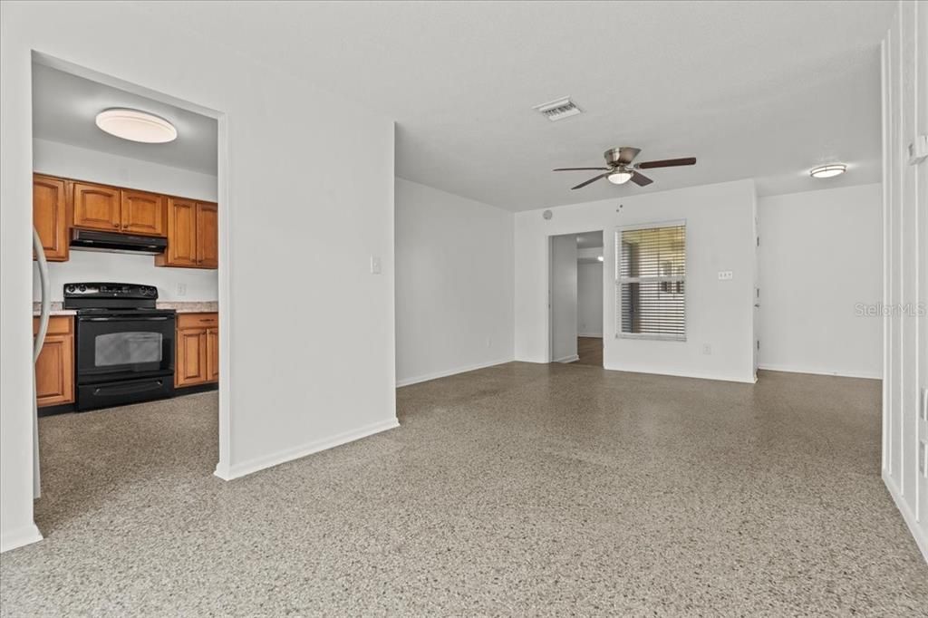 Empty room, Interior, Kitchen