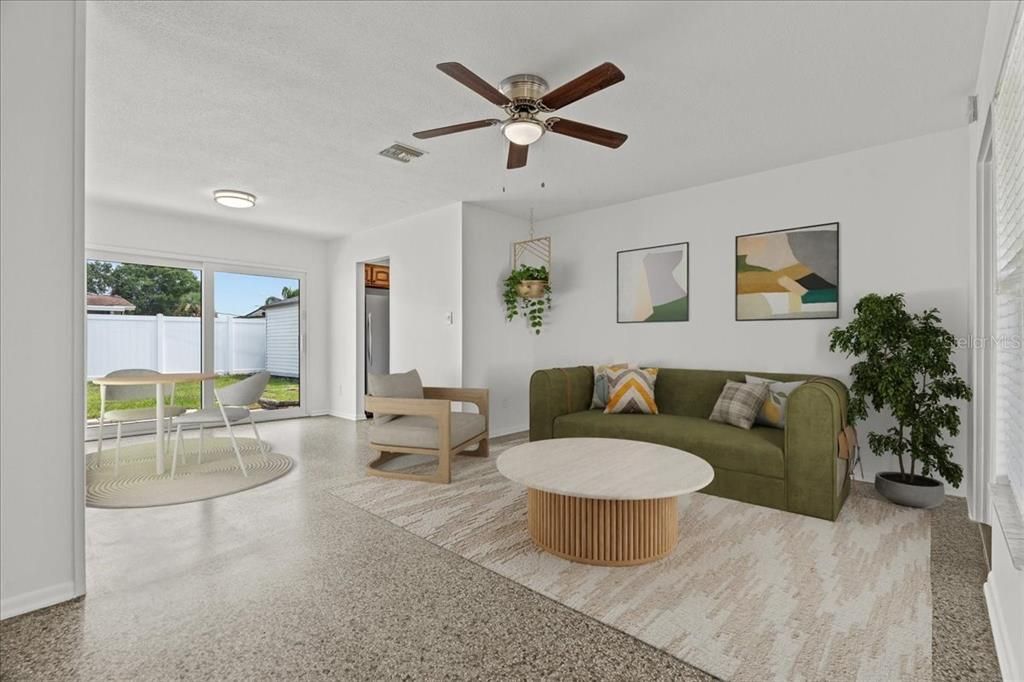 Interior, Living room