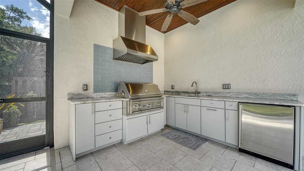 Interior, Kitchen, Stainless Steel Appliances, Wooden Ceilings