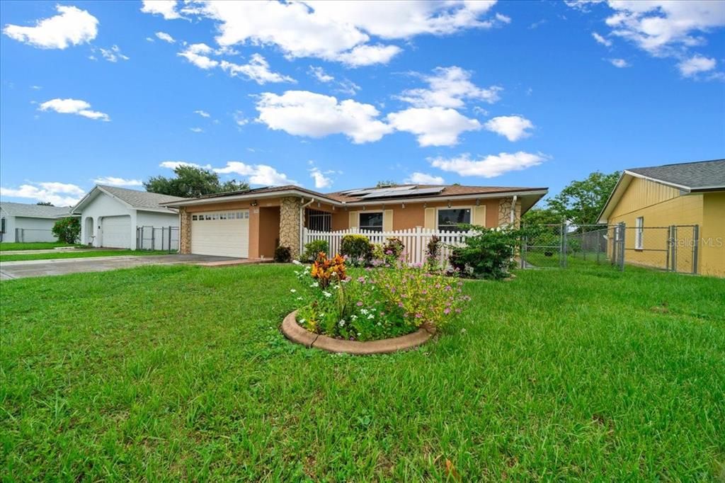 Backyard, Exterior, Solar Panels