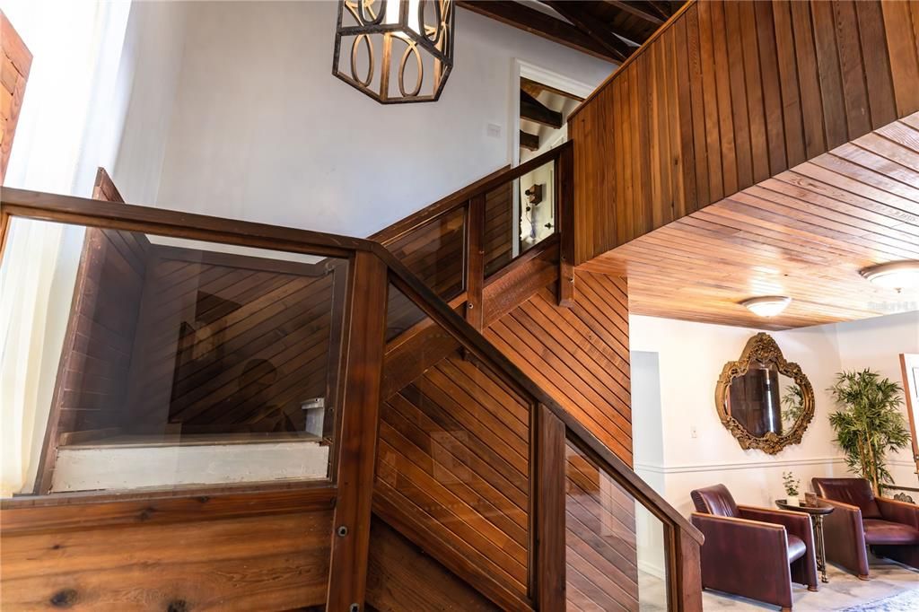 Interior, Wooden Walls