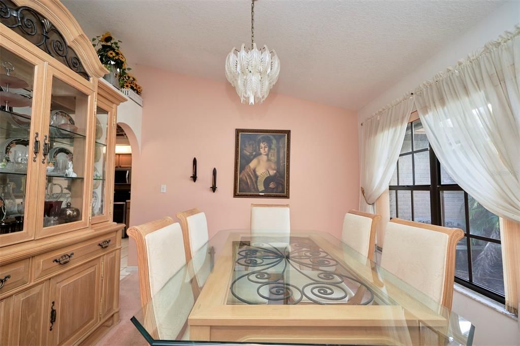 Chandelier, Dining room, Interior
