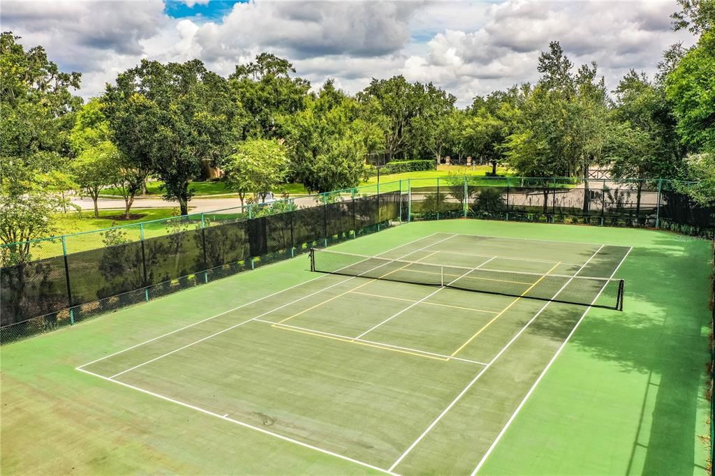 Exterior, Tennis Courts