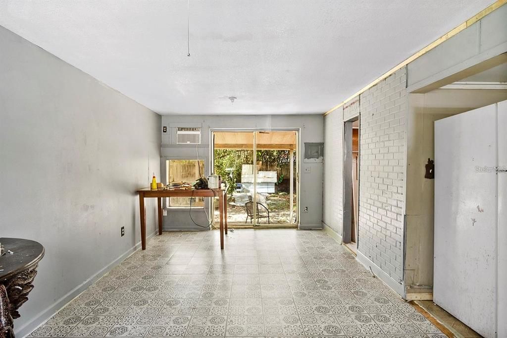 Empty room, Interior, Stone Walls