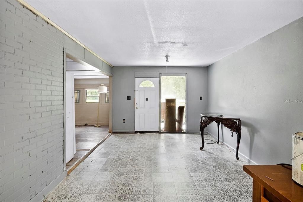 Interior, Stone Walls
