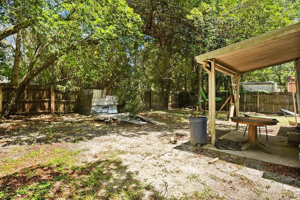 Backyard, Exterior