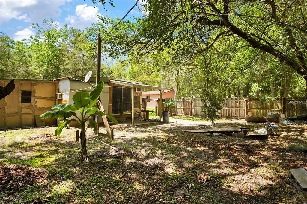 Backyard, Exterior