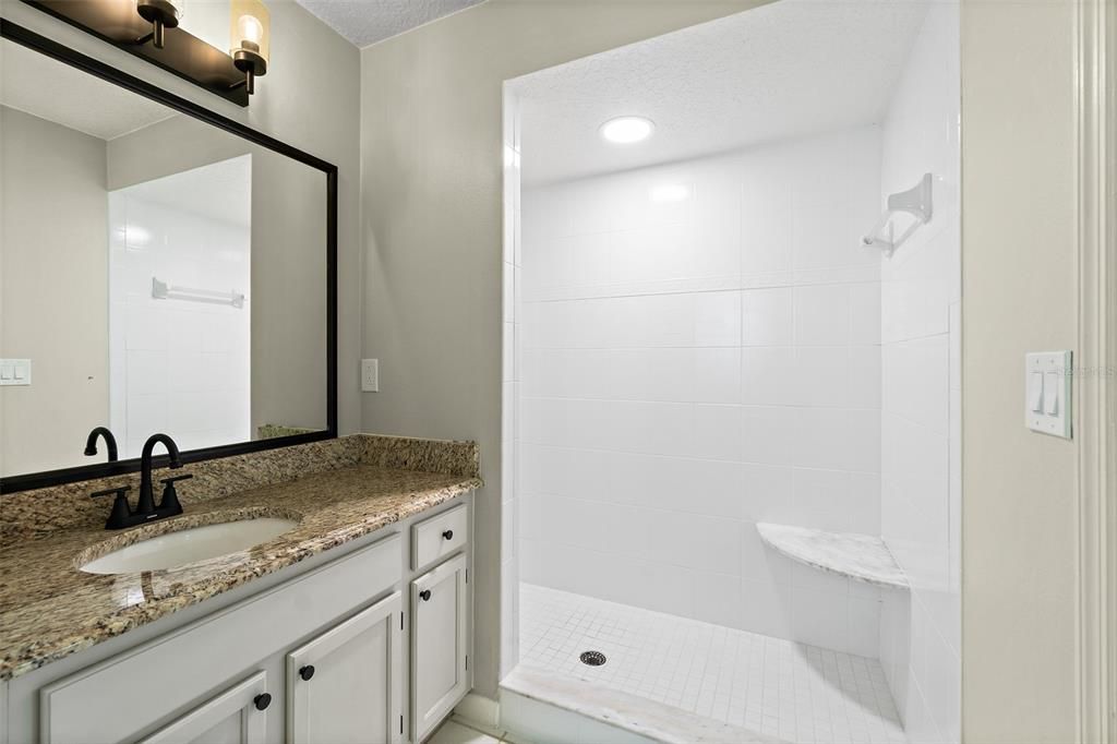 Bathroom, Interior, Recessed Lighting
