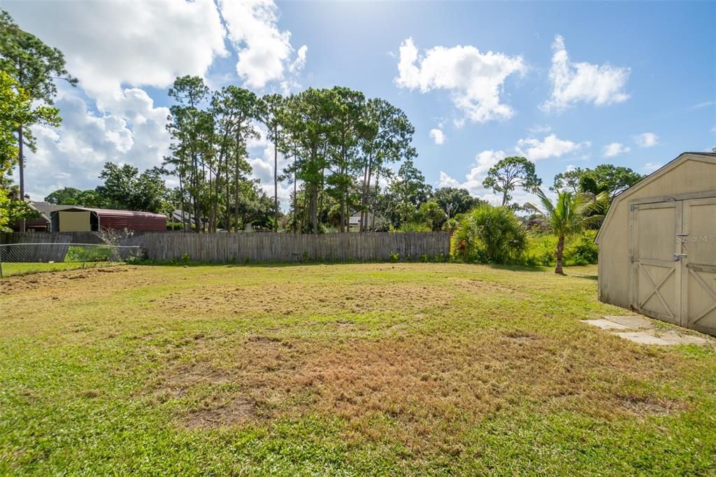 Backyard, Exterior