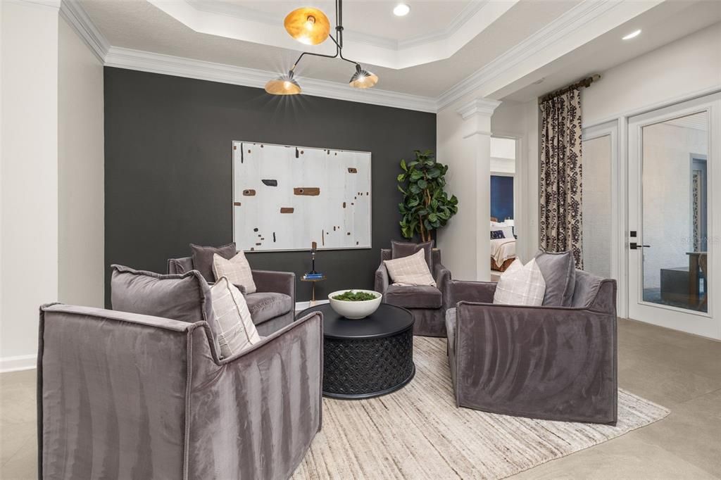 Interior, Living room, Pendant Lights, Recessed Lighting