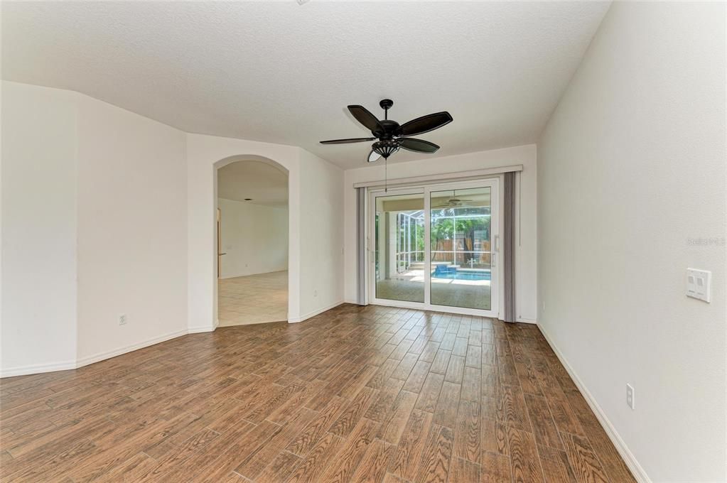 Empty room, Interior, Wood Texture Flooring