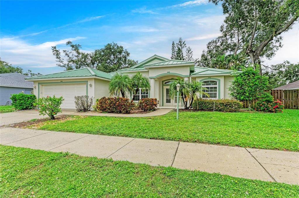 Attached, Backyard, Exterior, Facade, Ranch