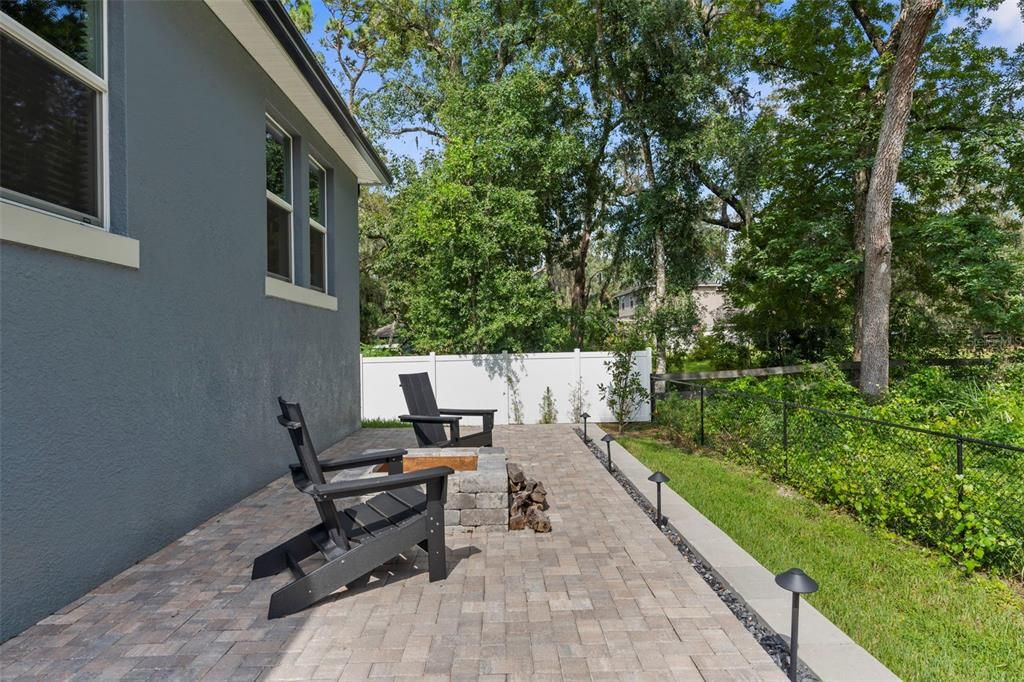 Backyard, Exterior