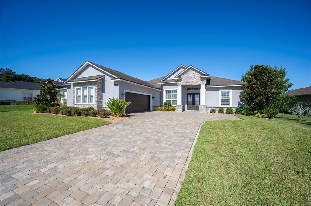 Attached, Backyard, Exterior, Facade, Ranch