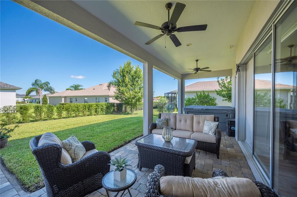 Backyard, Exterior, Hot Tub