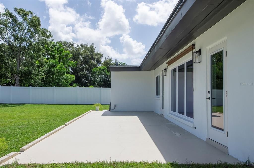 Backyard, Exterior