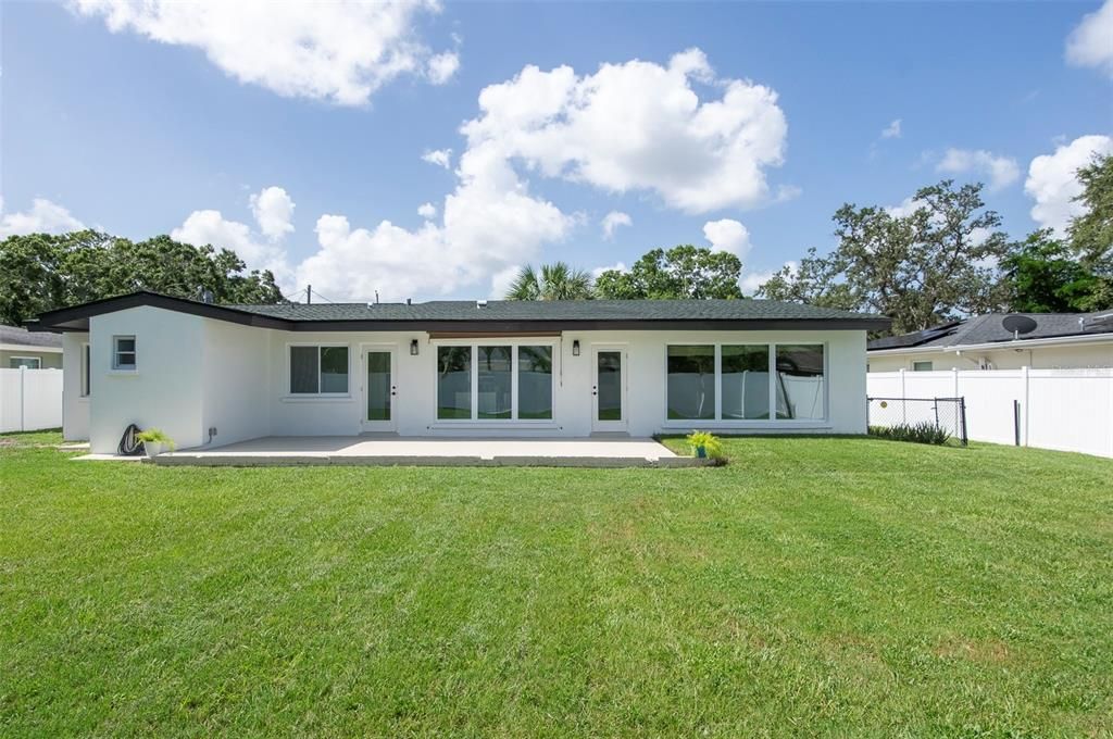 Backyard, Exterior