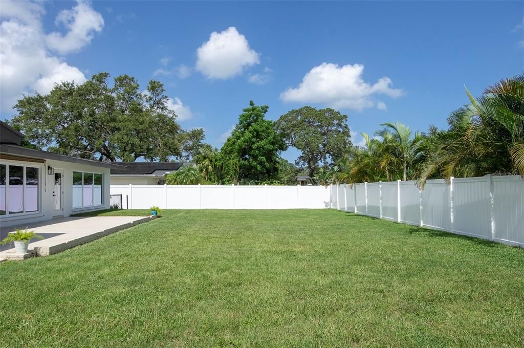 Backyard, Exterior