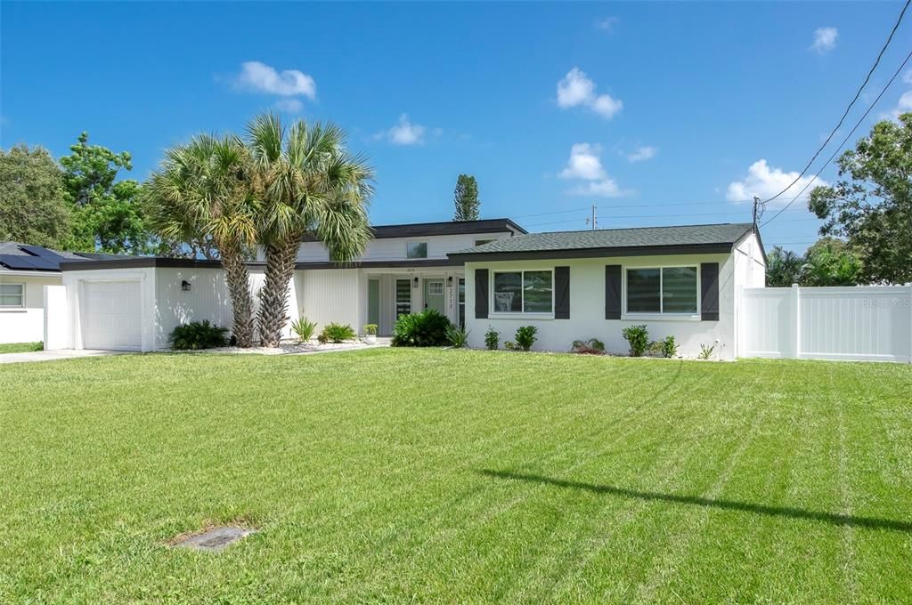 Backyard, Exterior, Solar Panels