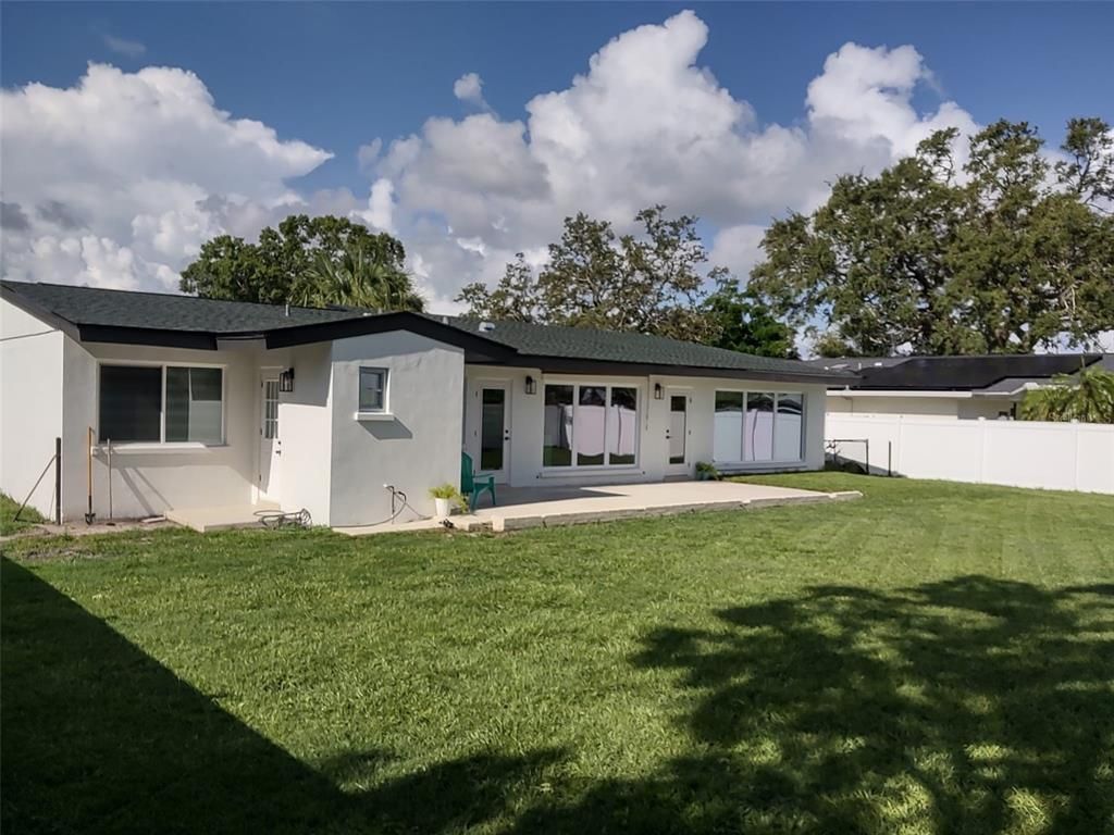 Backyard, Exterior