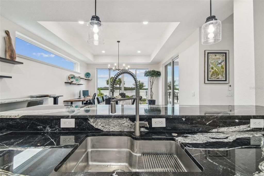 Interior, Kitchen, Pendant Lights, Recessed Lighting