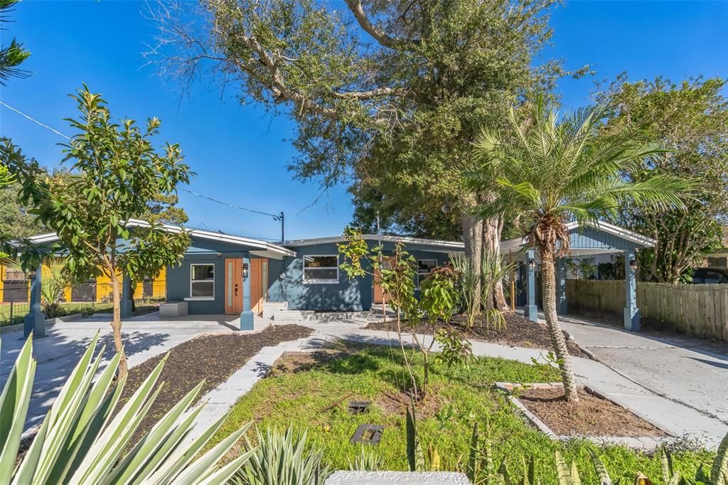 Backyard, Exterior