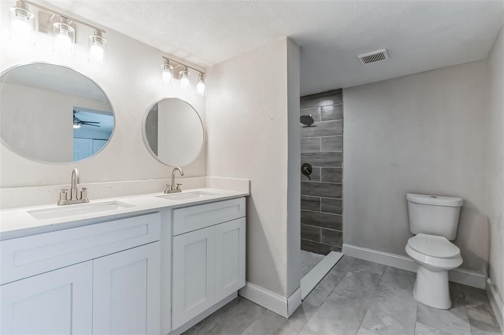 Bathroom, Dual Sink Vanities, Interior