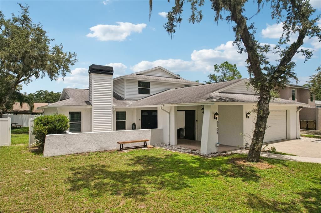 Backyard, Exterior
