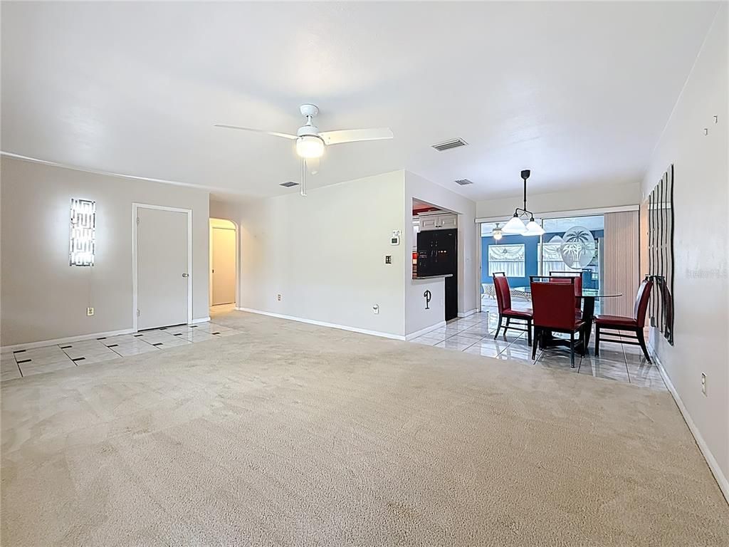 Dining room, Interior, Pendant Lights