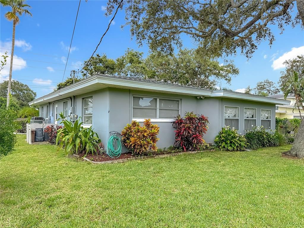 Backyard, Exterior
