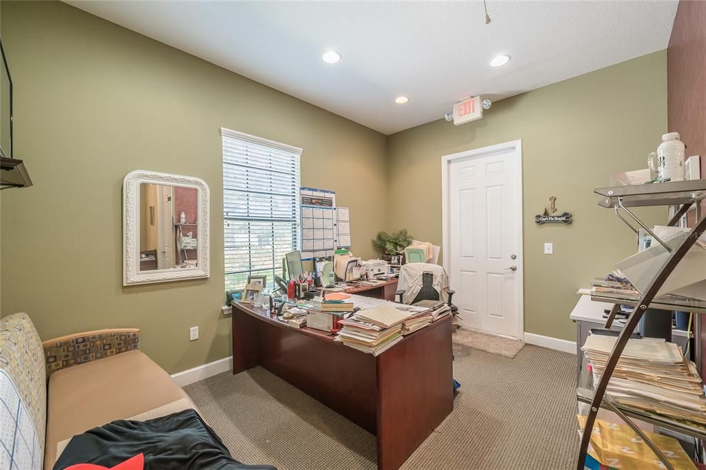 Home Office, Interior, Recessed Lighting