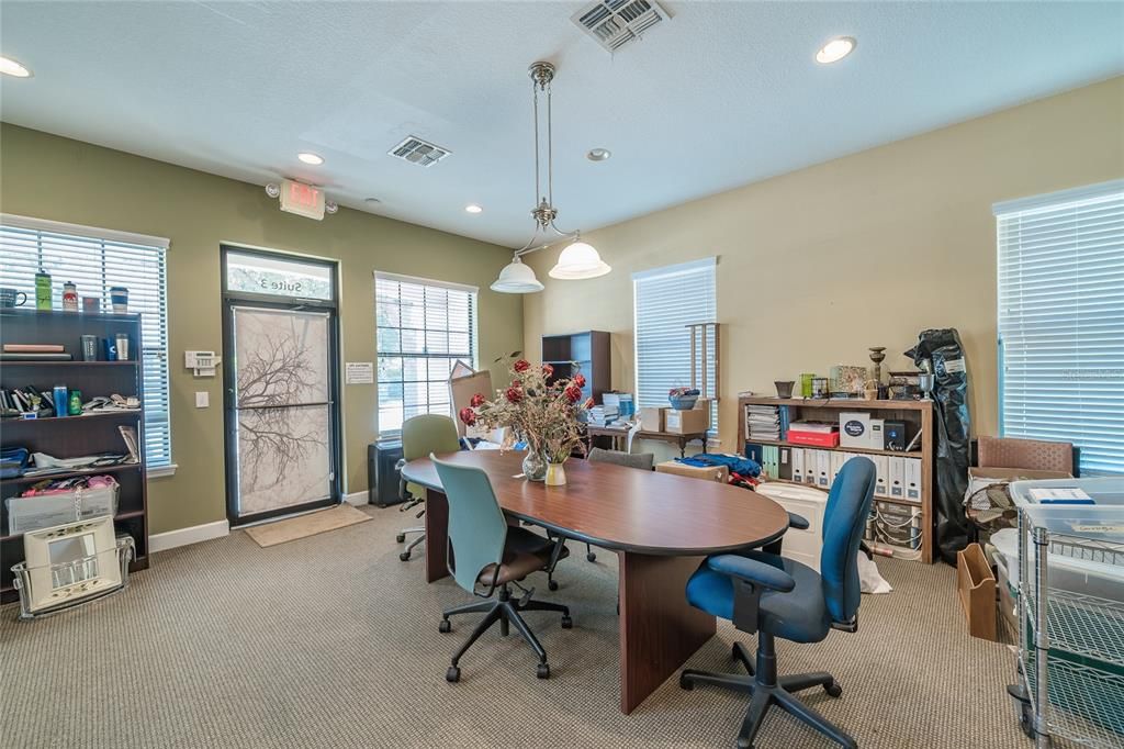 Home Office, Interior, Pendant Lights, Recessed Lighting