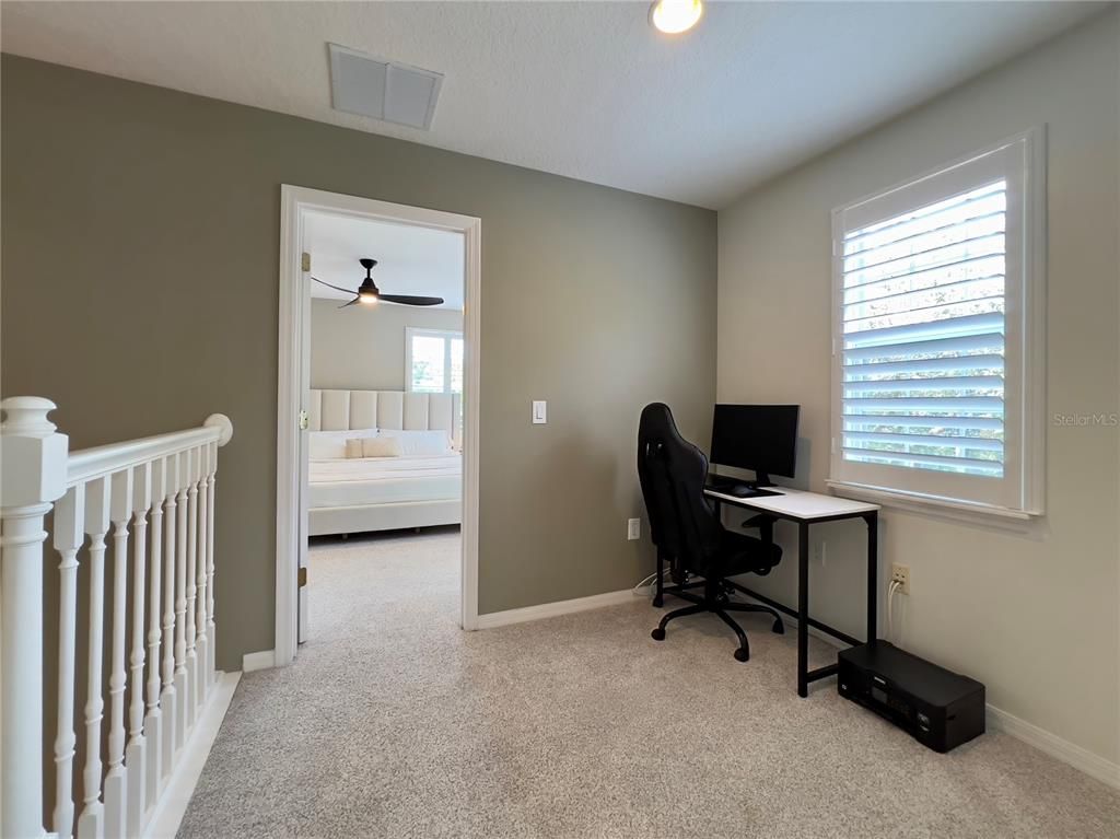 Home Office, Interior, Recessed Lighting