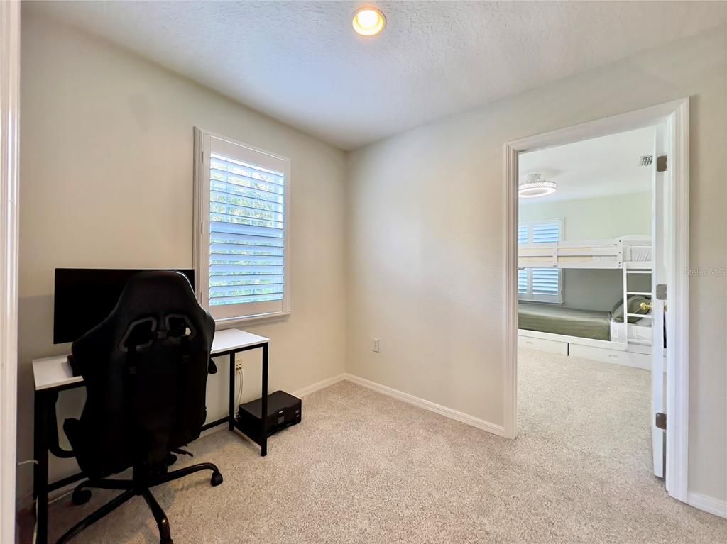 Home Office, Interior, Recessed Lighting