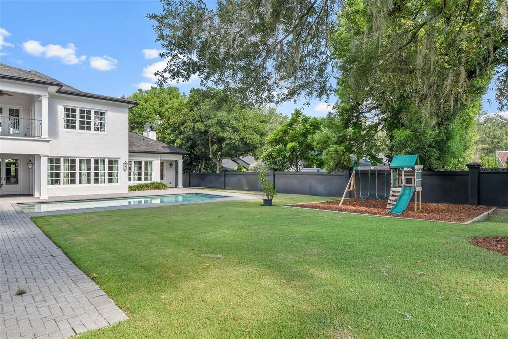Backyard, Exterior, Playground, Pool
