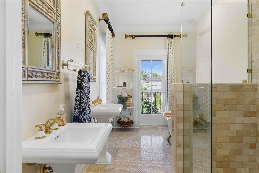 Bathroom, Glass Shower, Interior