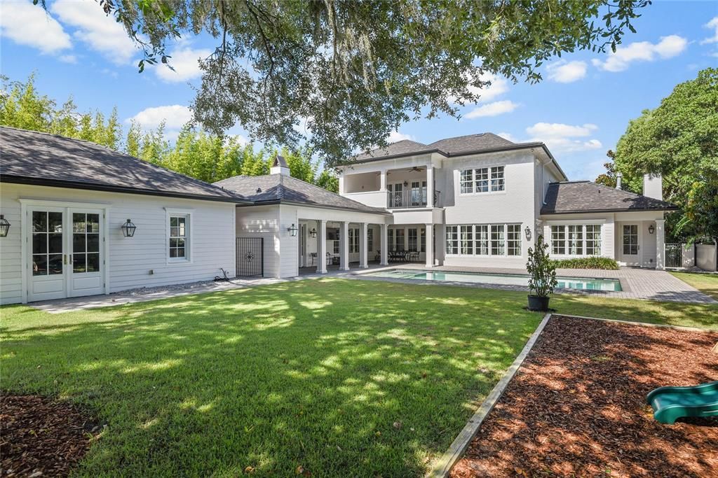 Backyard, Exterior, Playground, Pool