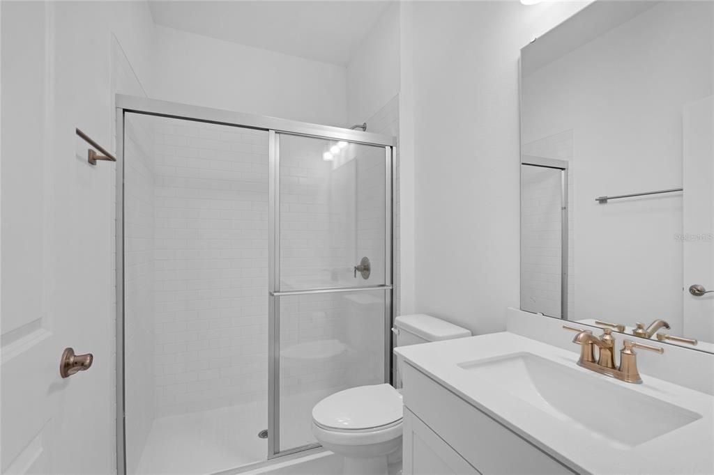 Bathroom, Glass Shower, Interior