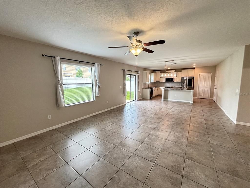 Empty room, Interior, Kitchen