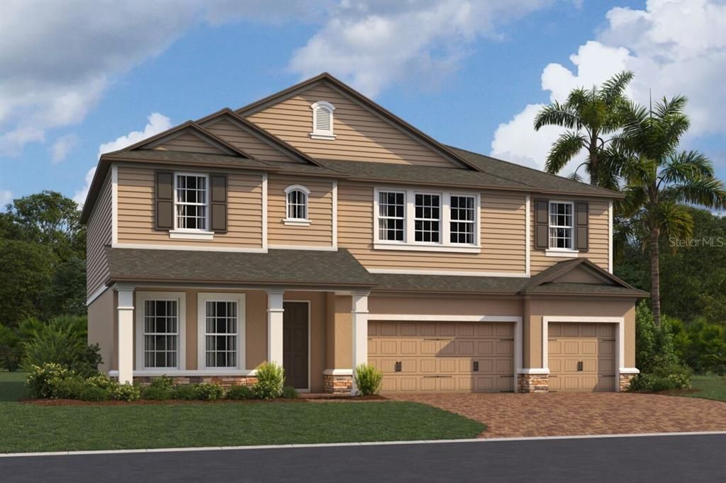 Attached, Exterior, Facade, Farmhouse