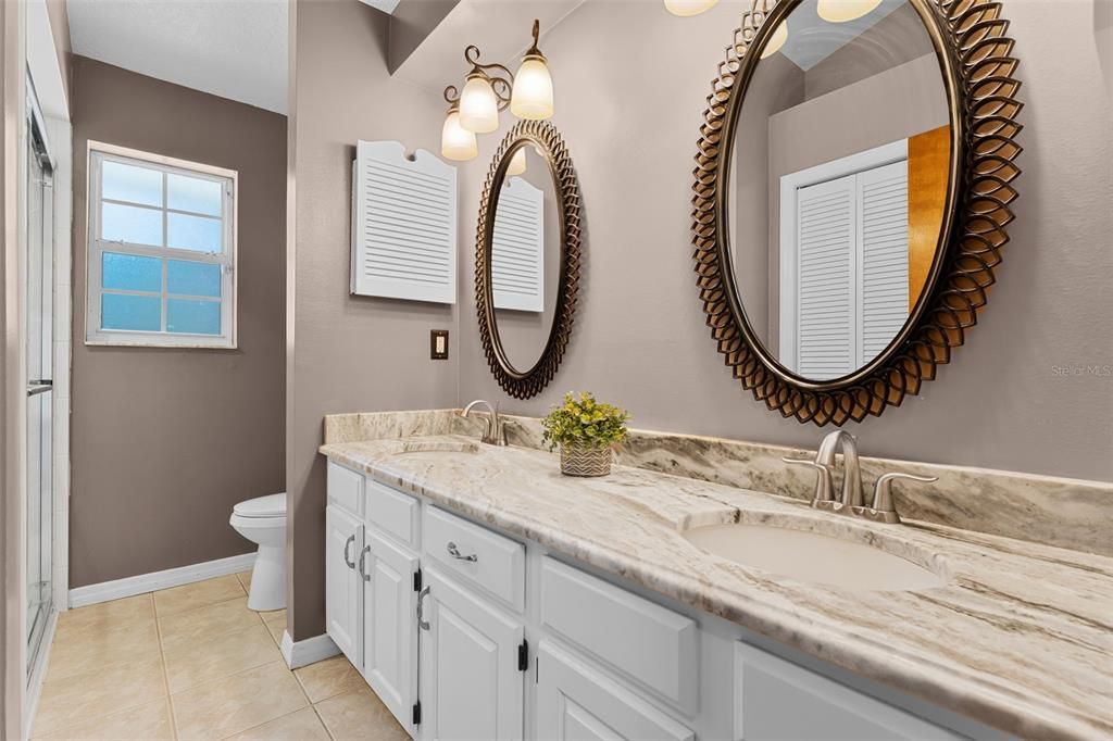 Bathroom, Dual Sink Vanities, Interior