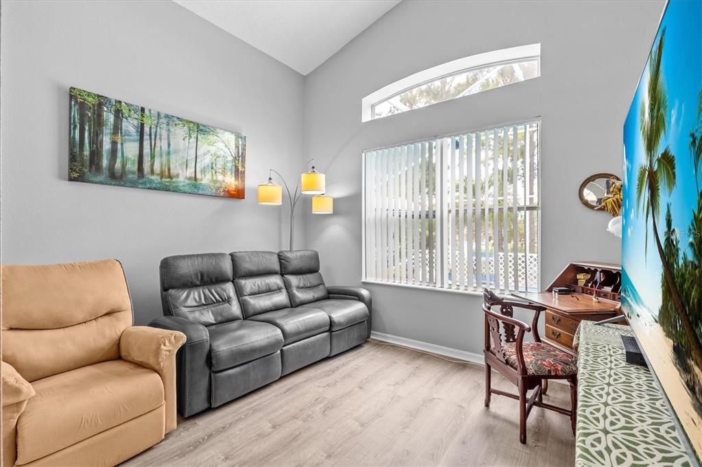 Home Office, Interior, Wood Texture Flooring
