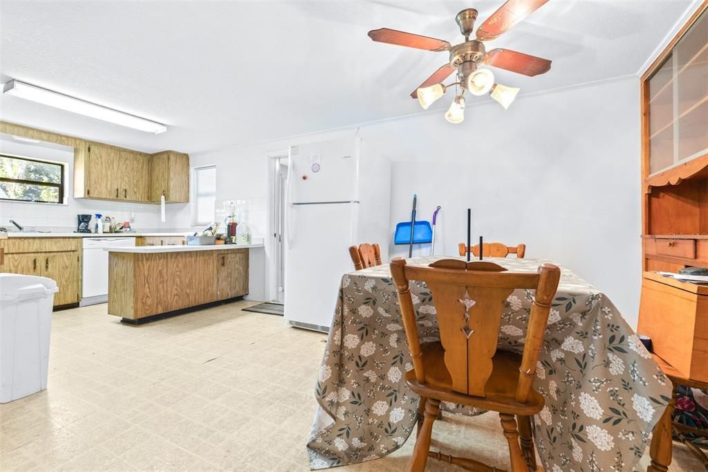 Dining room, Interior, Kitchen