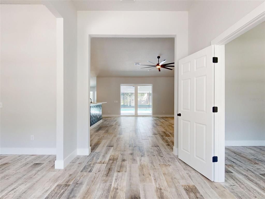 Empty room, Interior, Wood Texture Flooring