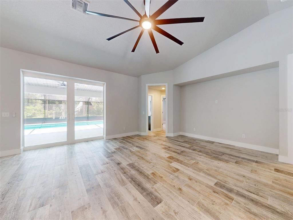 Empty room, Interior, Wood Texture Flooring